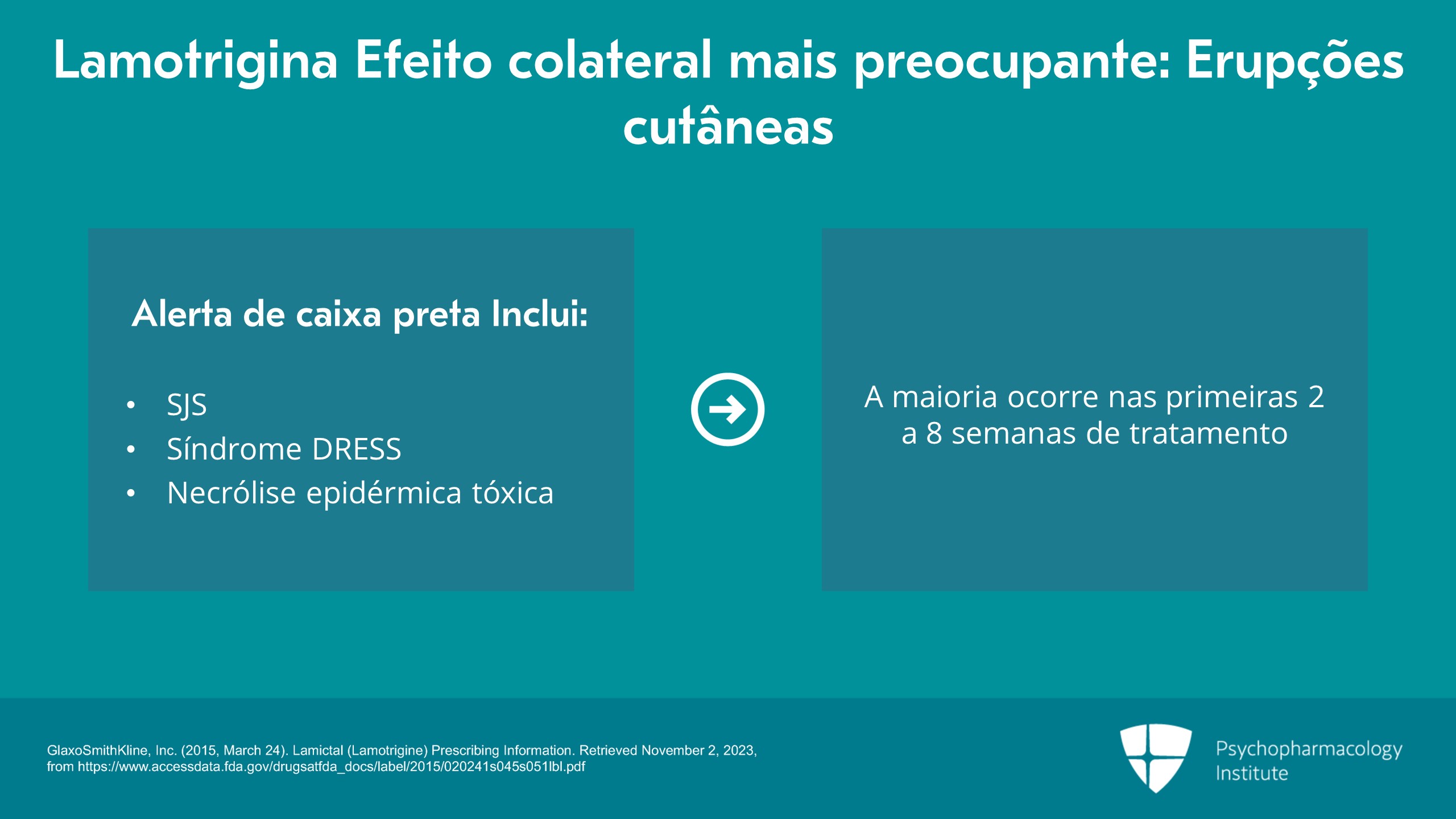 Lamotrigina: efeitos colaterais e considerações especiais ...